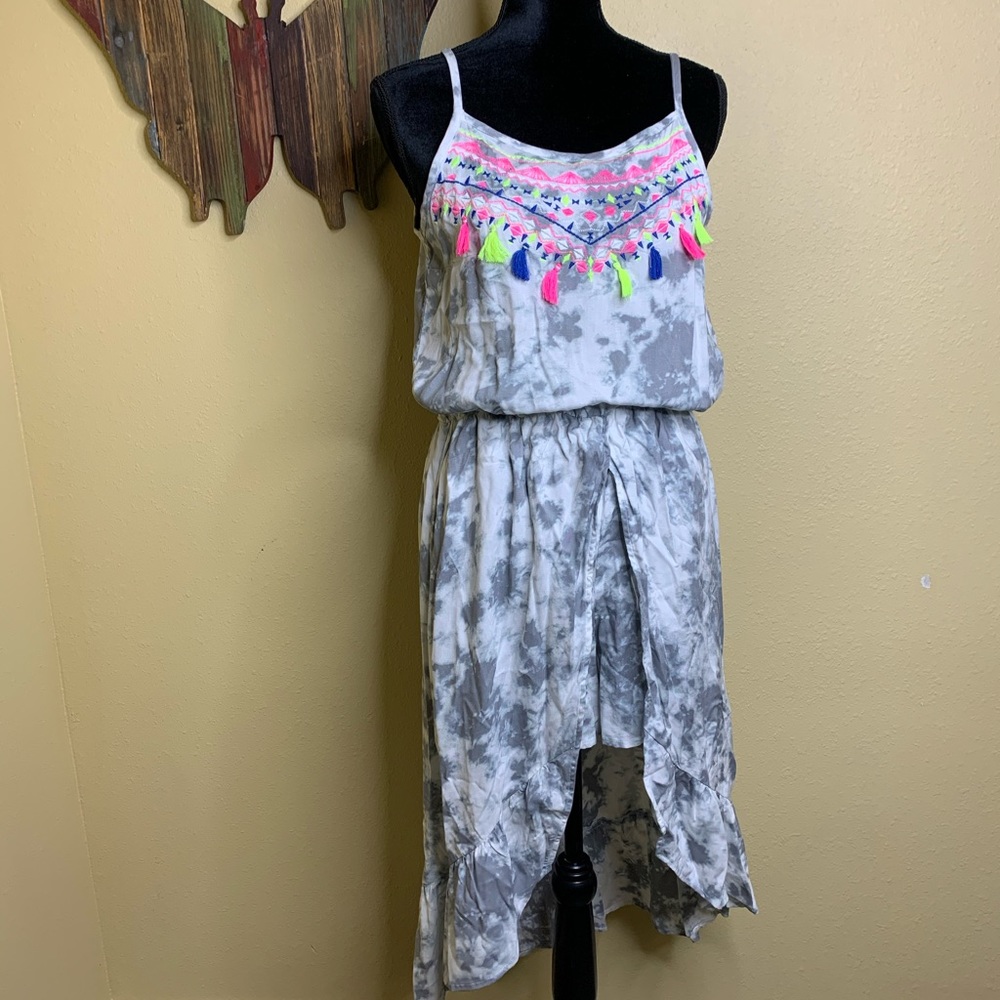Justice Tie Die Romper